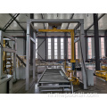 Automatische roterende arm pallet wrapper voor pallets